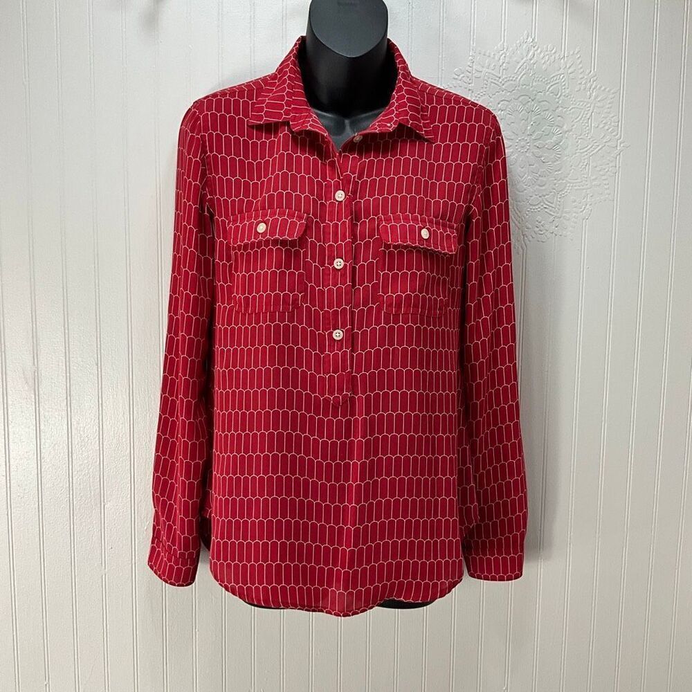 LOFT Long Sleeve Blouse